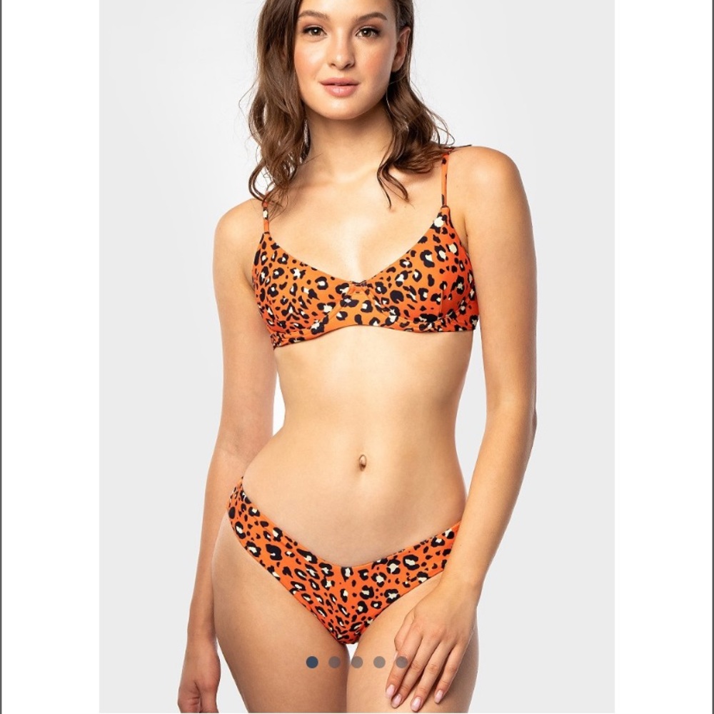 Black Bough Bikini Top & Bottom